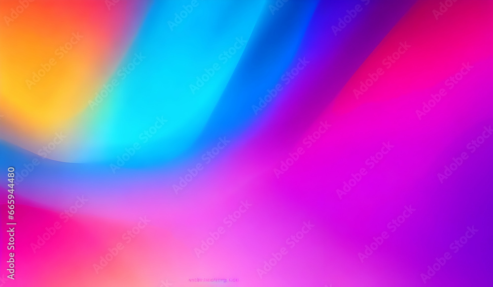Abstract background with defocused lights in purple, pink and blue