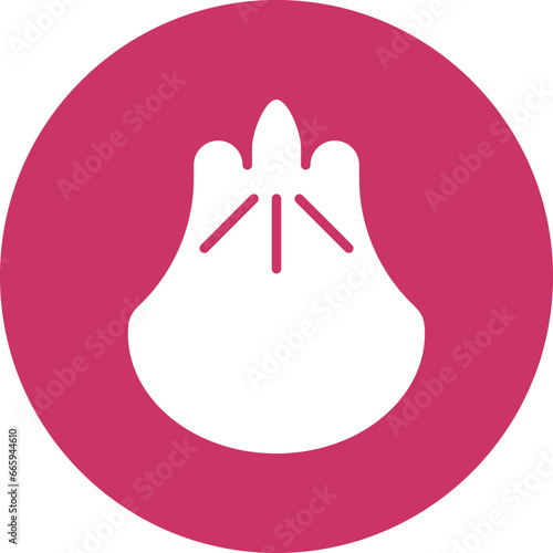 Vector Design Dumplings Icon Style