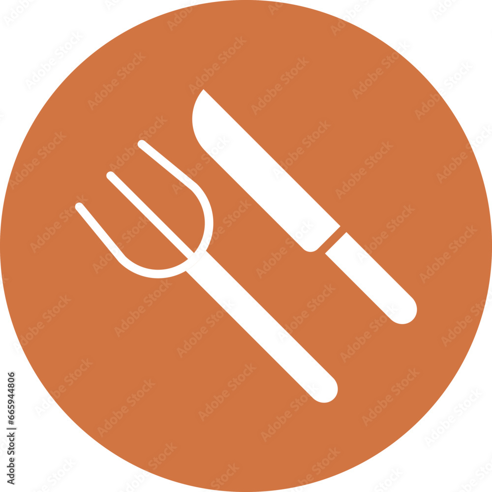 Vector Design Fork and Knife Icon Style Vector Design Fork and Knife Icon Style