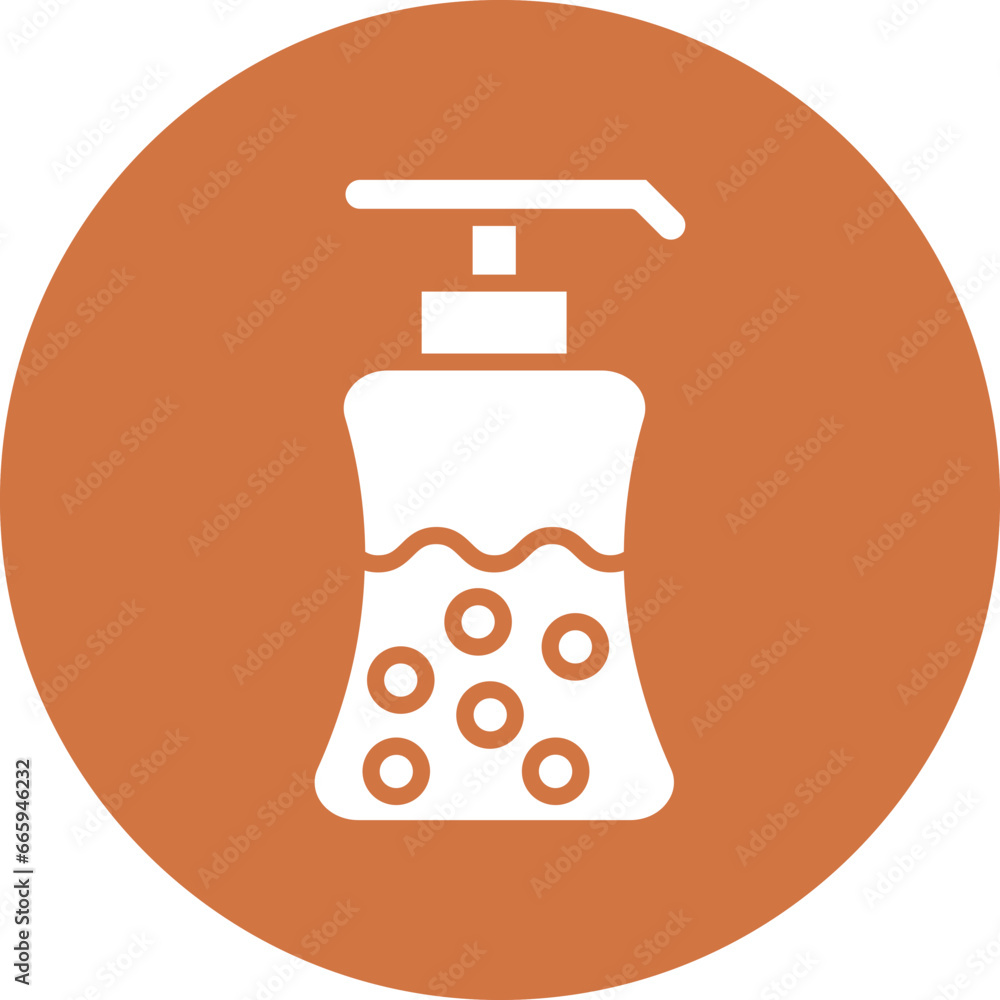 Vector Design Soap Bottle Icon Style Vector Design Soap Bottle Icon Style