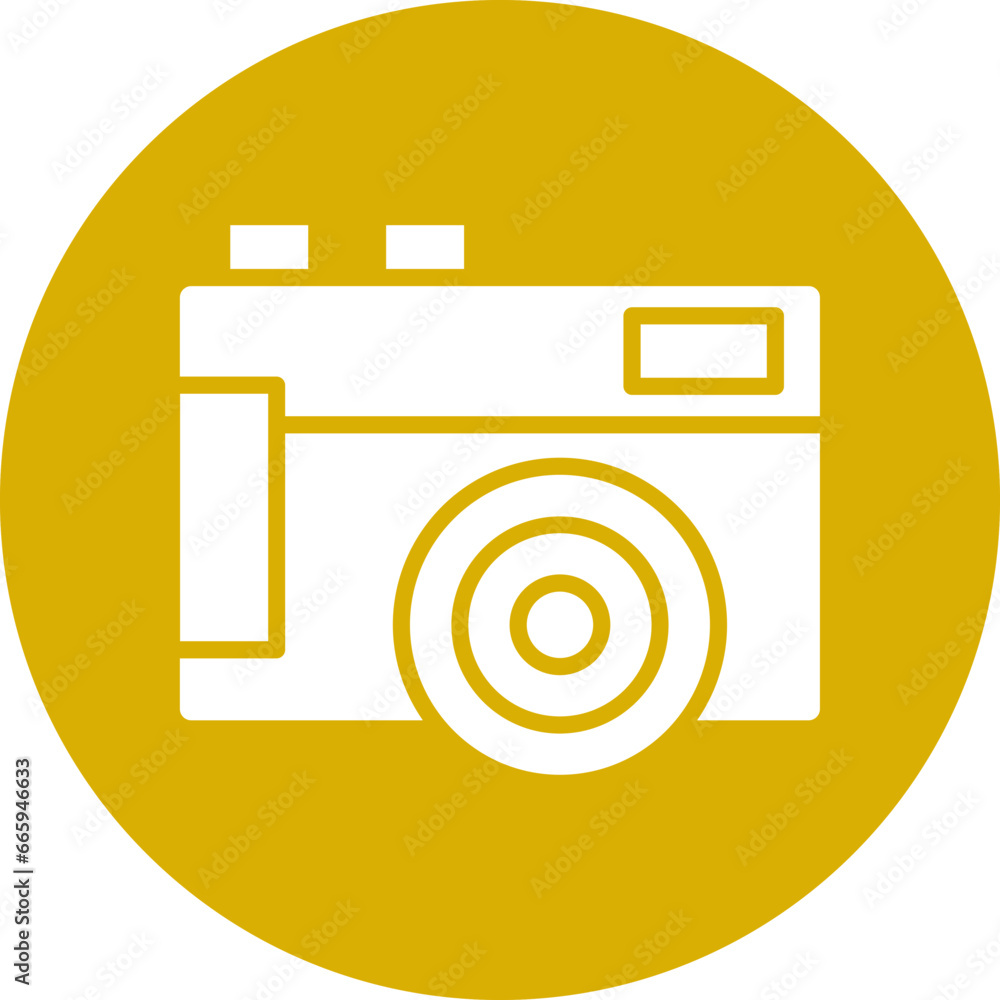 Vector Design Mirrorless Camera Icon Style Vector Design Mirrorless Camera Icon Style