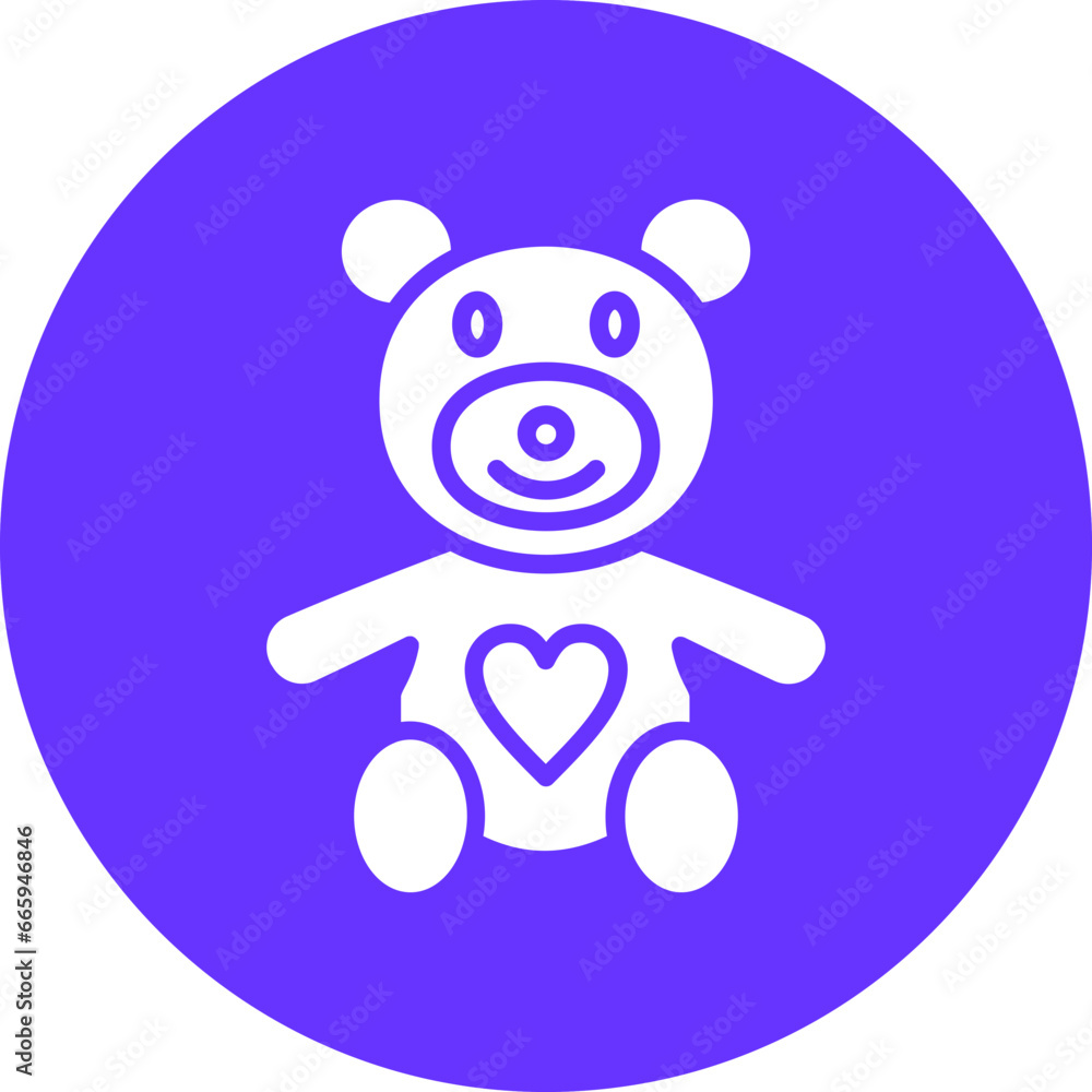 Vector Design Teddy Icon Style Vector Design Teddy Icon Style