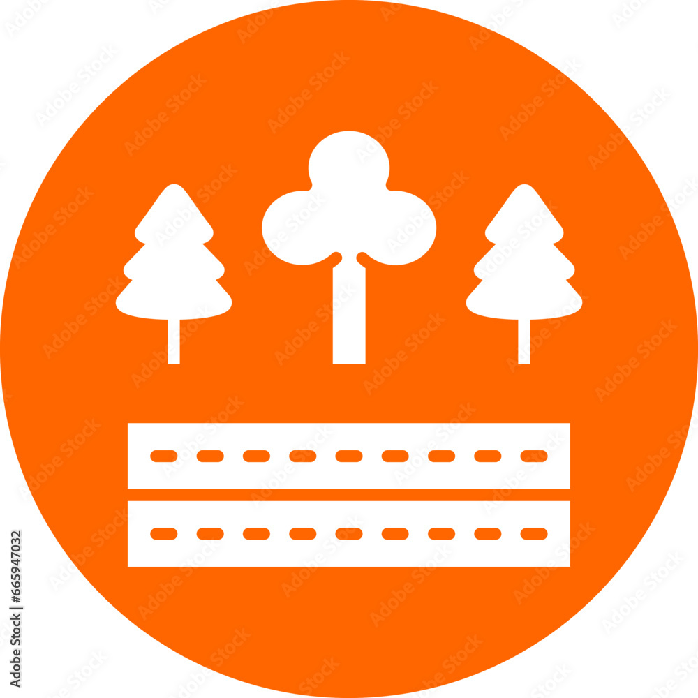 Vector Design Multiple POIs Icon Style Vector Design Multiple POIs Icon Style
