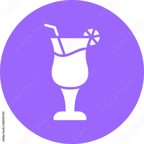 Vector Design Cocktail Icon Style