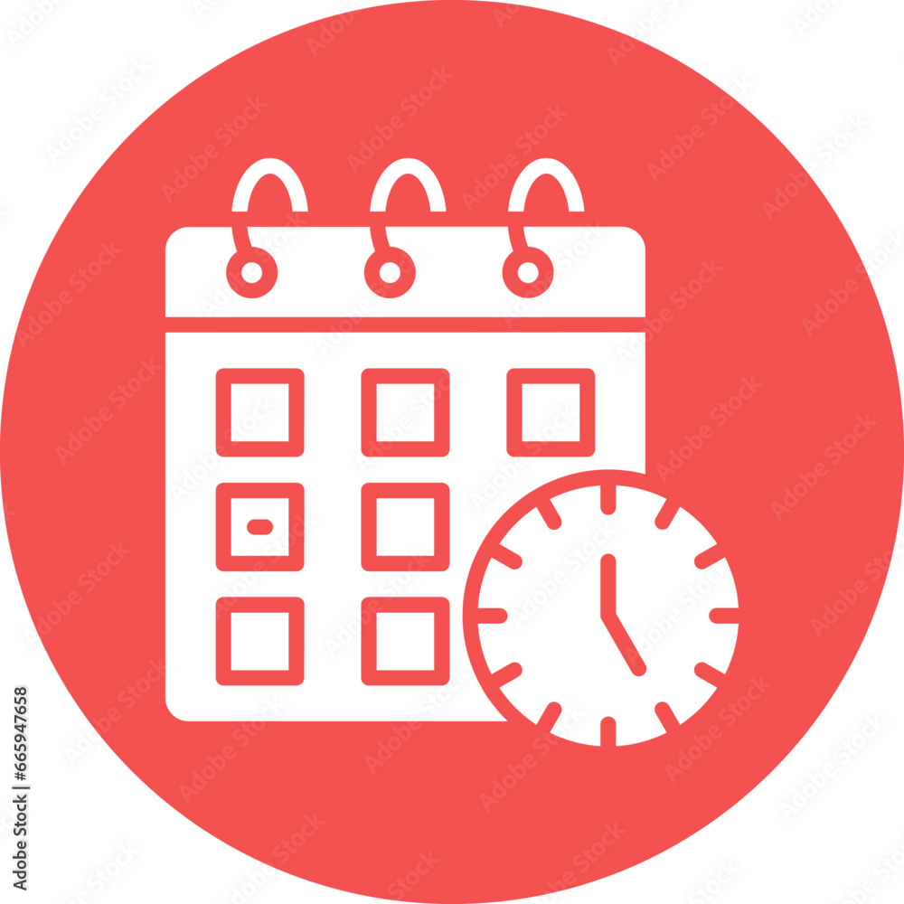 Vector Design Schedule Icon Style Vector Design Schedule Icon Style