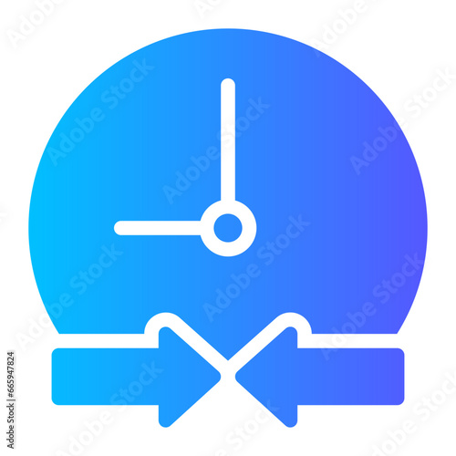 conflict gradient icon