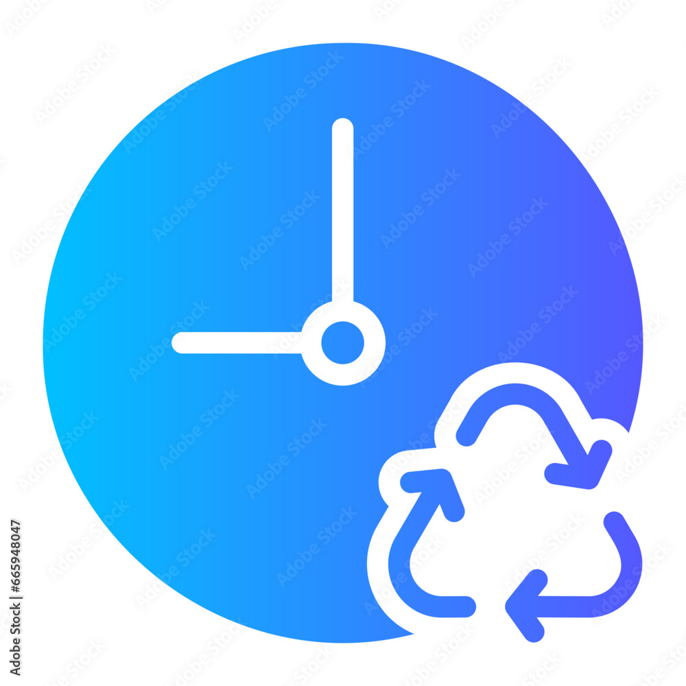 recycle gradient icon recycle gradient icon