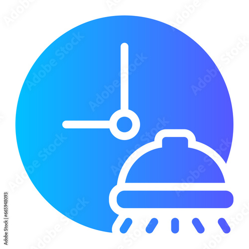 shower gradient icon