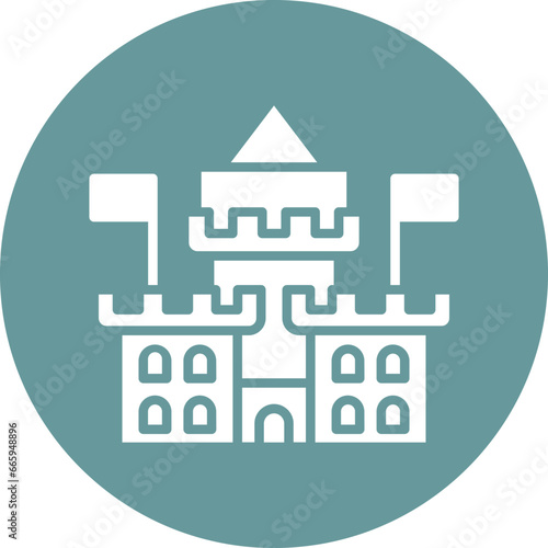 Vector Design Castle Icon Style