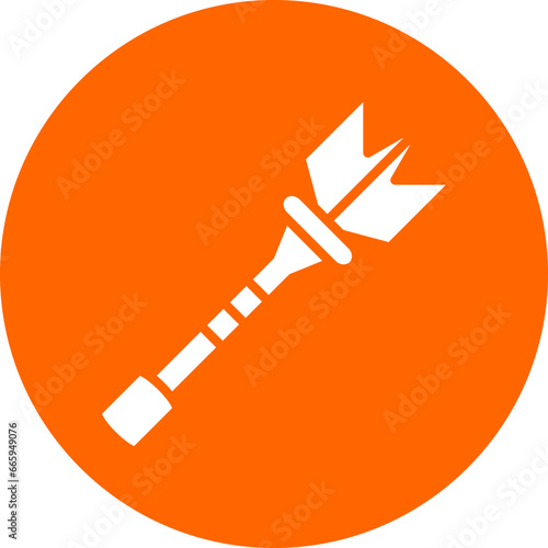 Vector Design Lance Icon Style