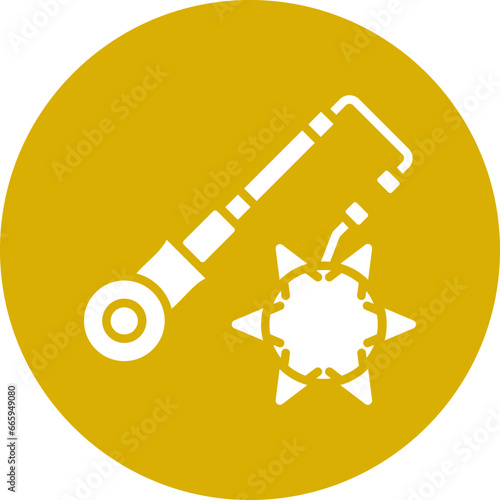 Vector Design Flail Icon Style