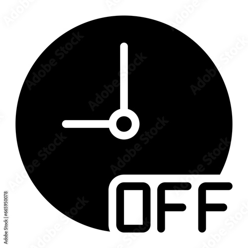off glyph icon