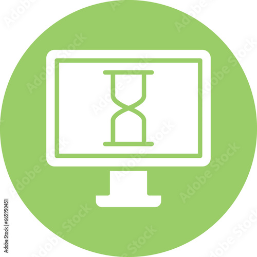 Vector Design Lag Icon Style