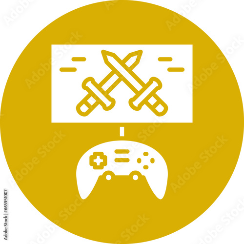 Vector Design Battle Royale Icon Style