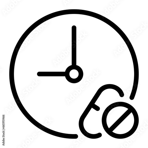 capsule line icon