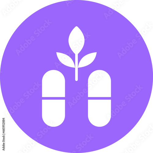 Vector Design Cbd Capsules Icon Style