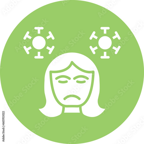 Vector Design Inflammation Icon Style