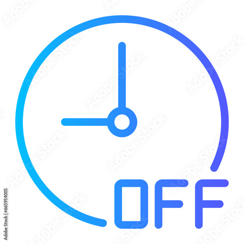 off gradient icon