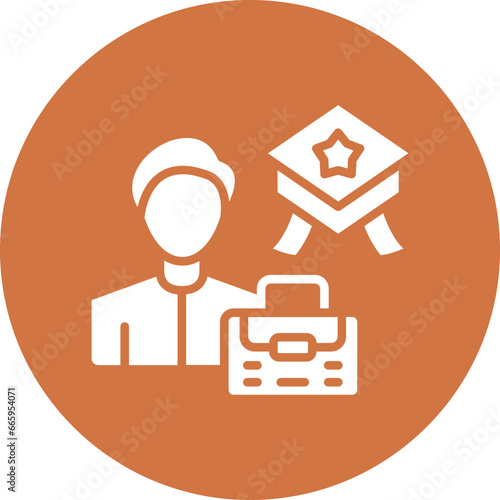 Vector Design Career Expert Icon Style