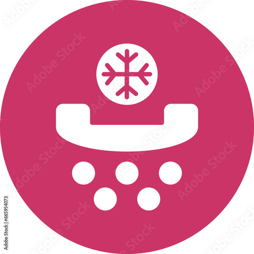 Vector Design Cold Calling Icon Style