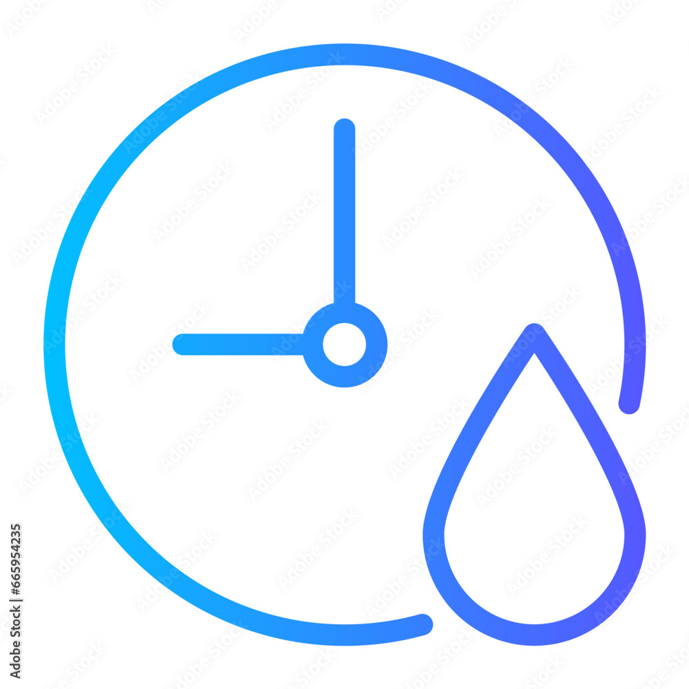water gradient icon water gradient icon