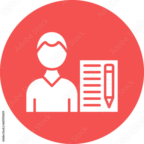 Copywriter Icon Style