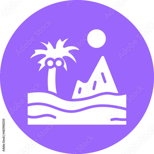 Desert Oasis Icon Style