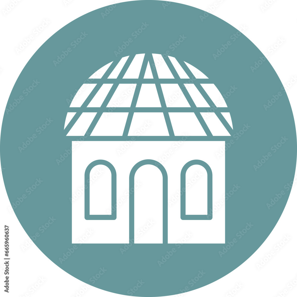 Dome Icon Style Dome Icon Style