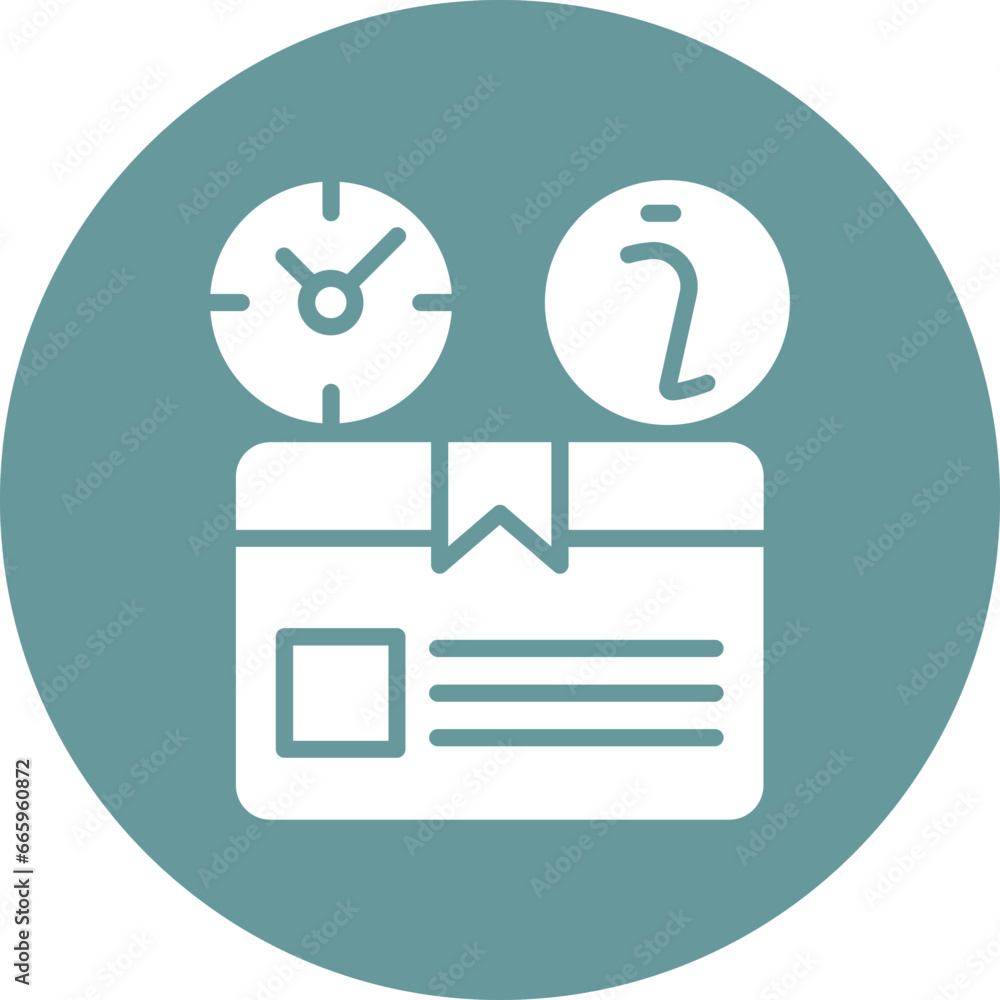 Real Time Inventory Info Icon Style Real Time Inventory Info Icon Style