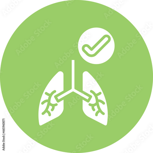 Respiratory Care Icon Style