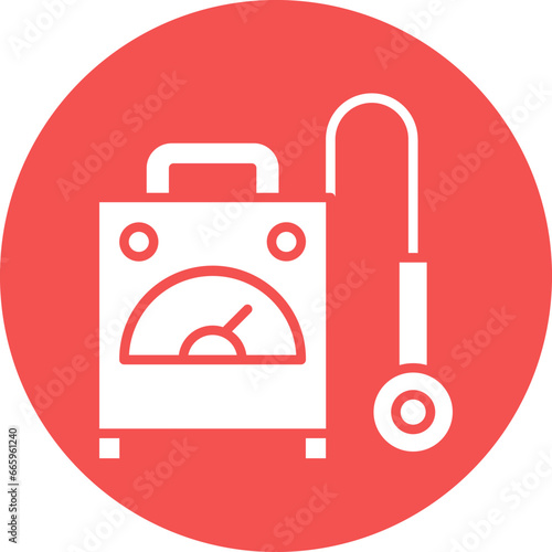 Dosimeter Icon Style