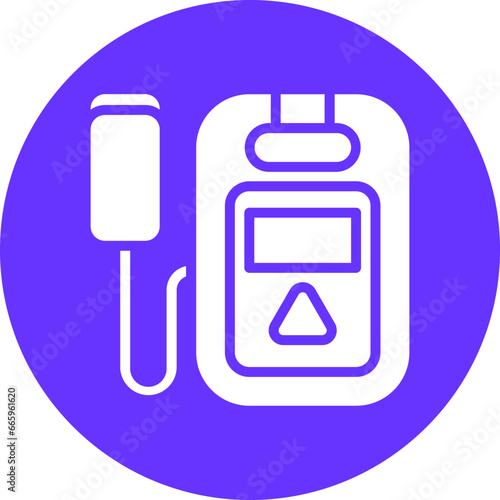 Defibrillator Icon Style