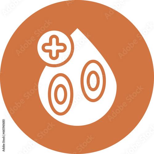 Hematology Icon Style