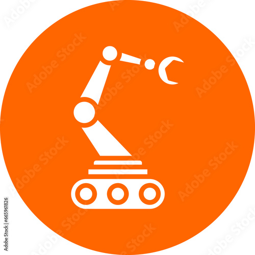 Autonomous Robotics Icon Style