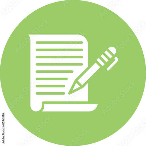 Copywriter Icon Style