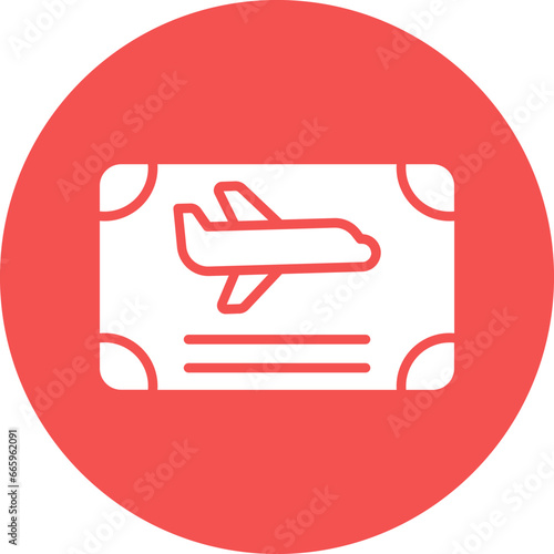Frequent Flyer Program Icon Style