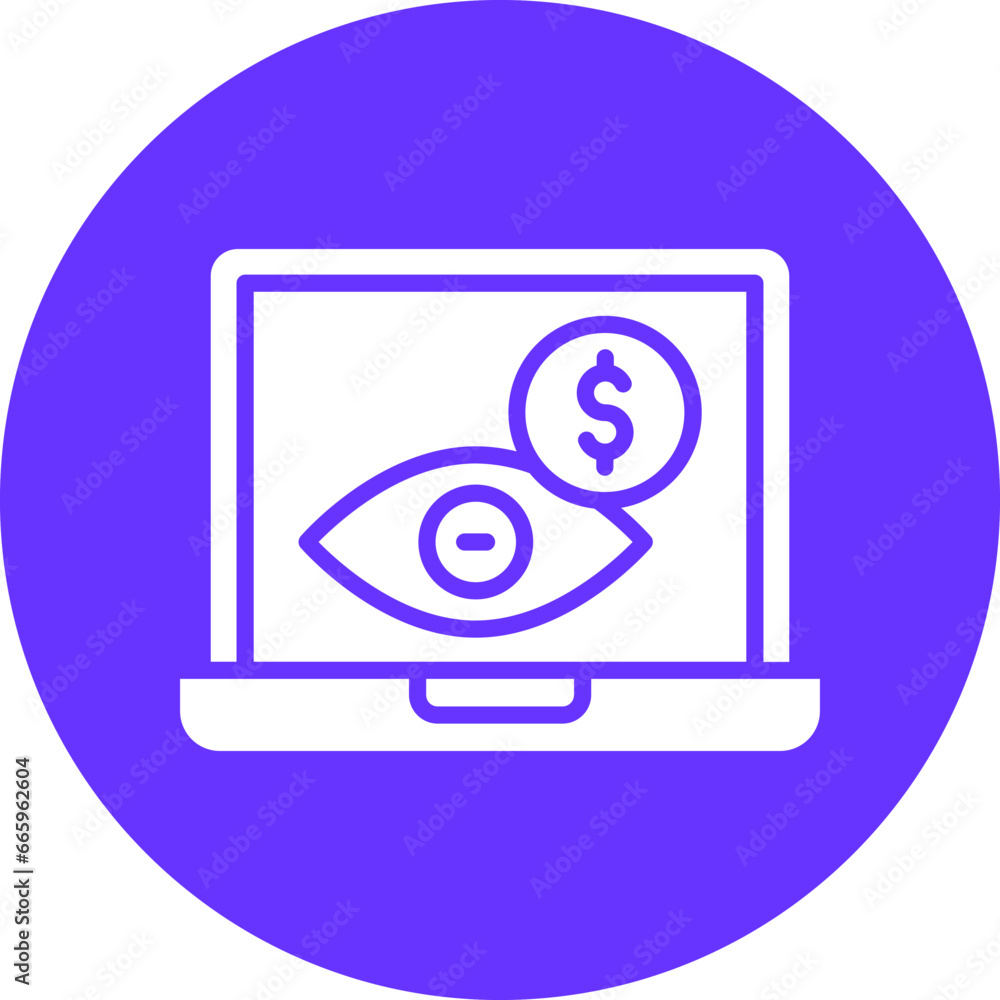 Cost Per Mille Icon Style Cost Per Mille Icon Style