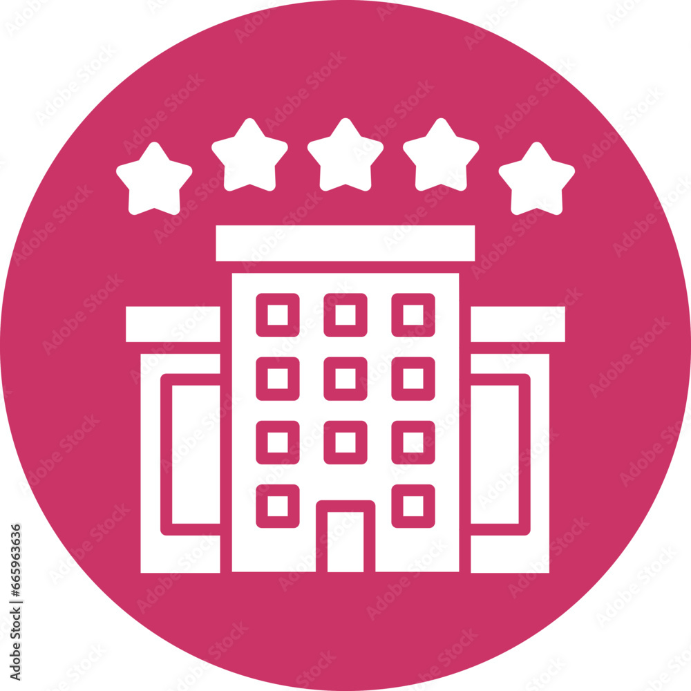 Accommodation Icon Style Accommodation Icon Style