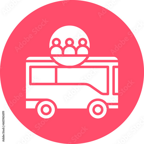 Group Excursion Icon Style