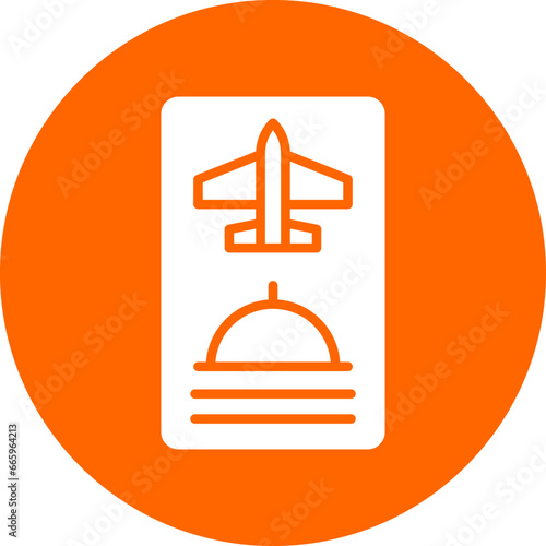 Digital Inflight Menu Icon Style