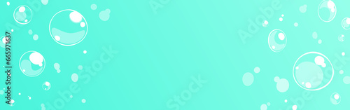 背景イラスト_水中の泡