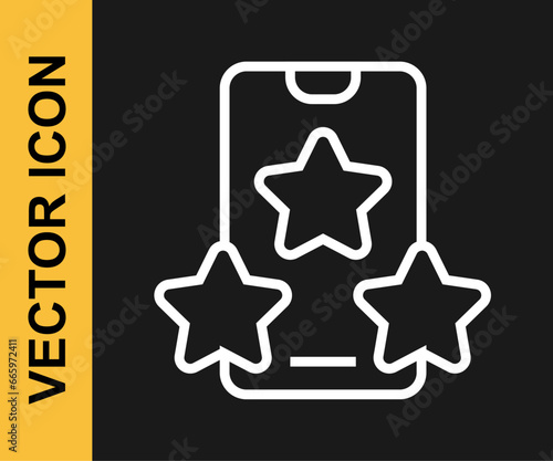 White line Online sports betting icon isolated on black background. Sport bet bookmaker. Betting online make money. Vector