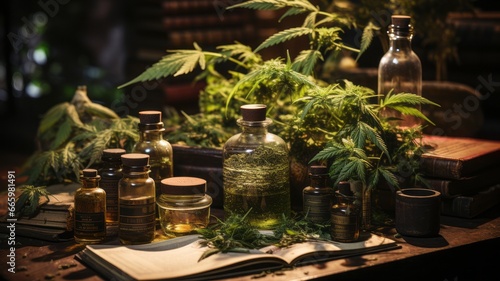 Cannabis preparations as medicines and medicinal plants