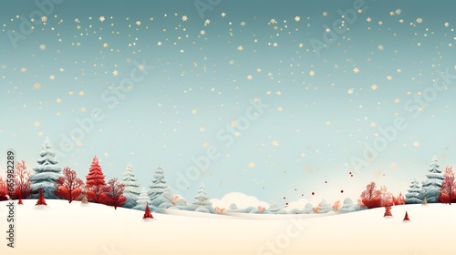 Festive Holiday Atmosphere, A Christmas Decorations Background for Merry Celebrations,,winter illustration background for Ppt © Babu