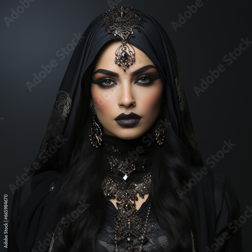 priestess of a mysterious eastern cult 