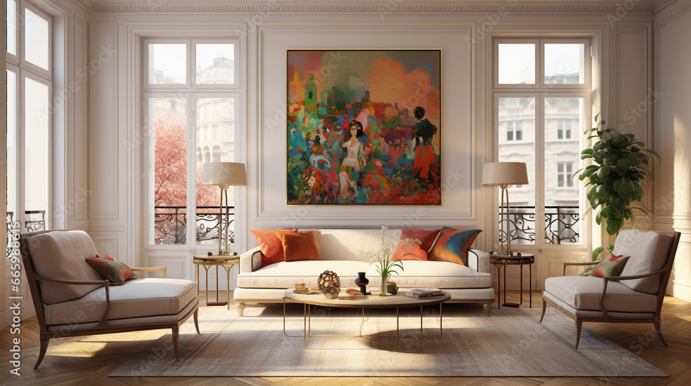 Fototapeta premium Wohnzimmer