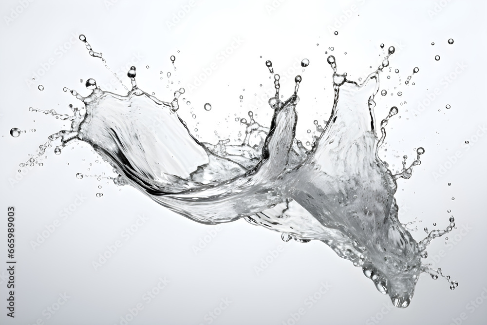 splash of water on white background splash of water on white background