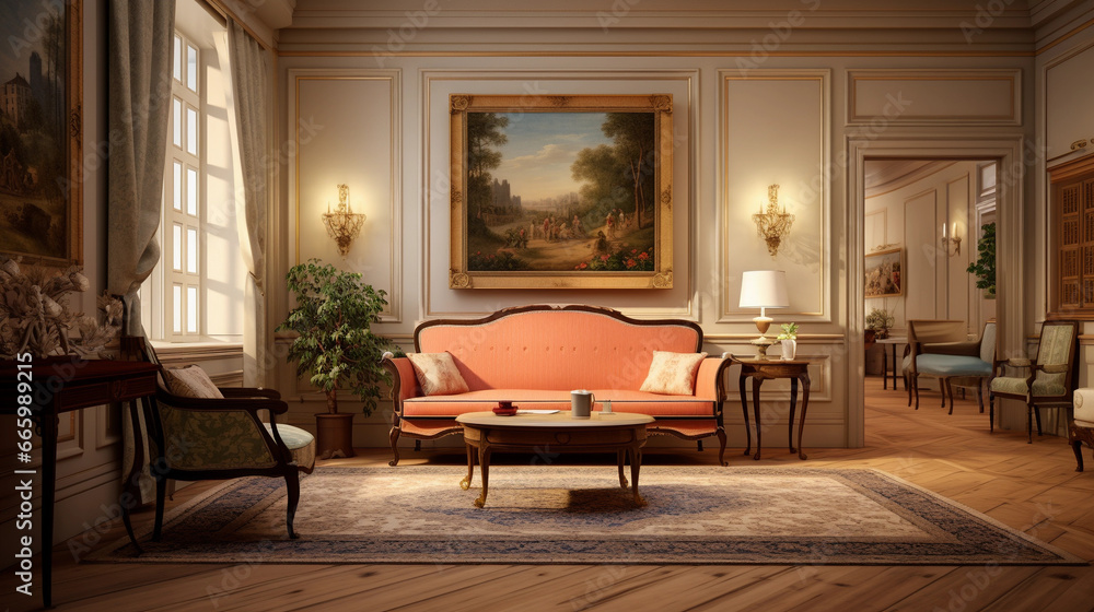 Fototapeta premium Wohnzimmer