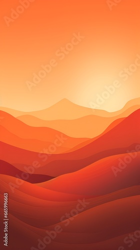 Nature's Majesty, Breathtaking Landscape Vector Illustration, Ideal for Showcasing the Beauty of the Natural World, by Generative AI.