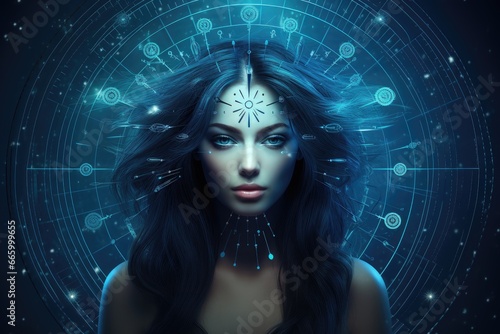 Zodiac Virgo Symbol  Virgo Maiden Zodiac Virgo is a cosmic love